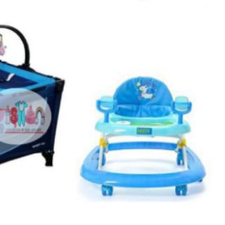Baby Crib Stroller and Walker Bundle (2)