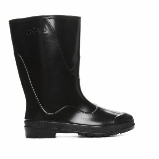 Camel Ladies Waterproof Rain Boots in Black