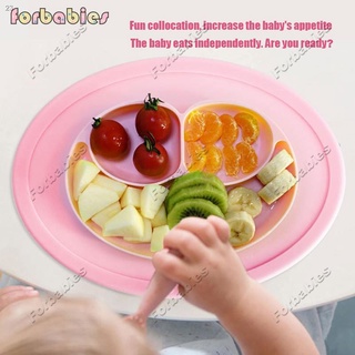 *mga kalakal sa stock*ﺴ❖Baby Kids Toddler Feeding Mat Silicon Plate BPA Free