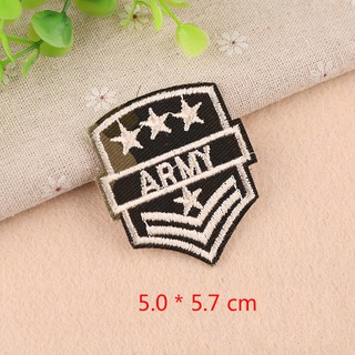 ARMY Iron On Patch Badge Clothes Bag Embroidered Fabric Applique DIY
