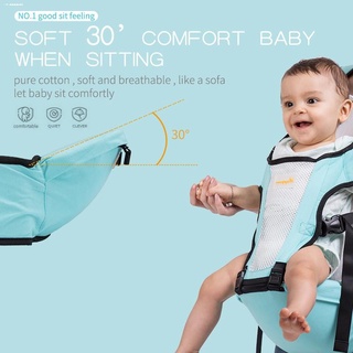 Backpacks☇❆☍Newborn Baby Carrier Sling Wrap Portable Infant Hipseat Soft Breathable Adjustable 0-36