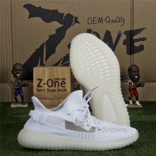 Adidas YEEZY BOOST 350 Running Shoes for women men unisex White/Hollow
