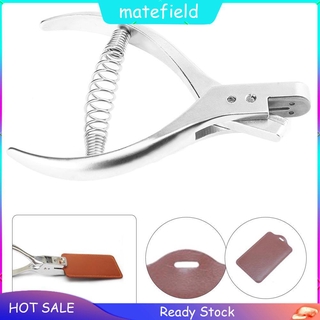 Handheld Stainless Steel Slot DIY Hand Tools Puncher ID Card Photo Badge Hole Label Punching Tool