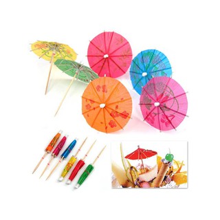 Party Cocktail Umbrella Sticks 12pcs/pack