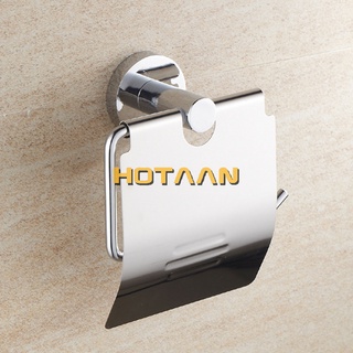 Hotaan Stainless Steel Kitchen Bathroom Towel Dispenser Toilet Chrome Plated Paper Holder Bathroom A