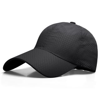 Korean quick drying baseball cap solid colour cap outdoor sun protection vent cap for man and women (7)