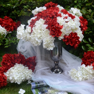 artificial flower big hydrangea flower home wedding decoration event arrangement hydrangea gift with