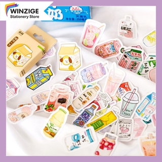 Cute stickers aesthetic Winzige 50pcs stickers for journal Scrapbook Materials Set Diary Planner DIY Album (1)