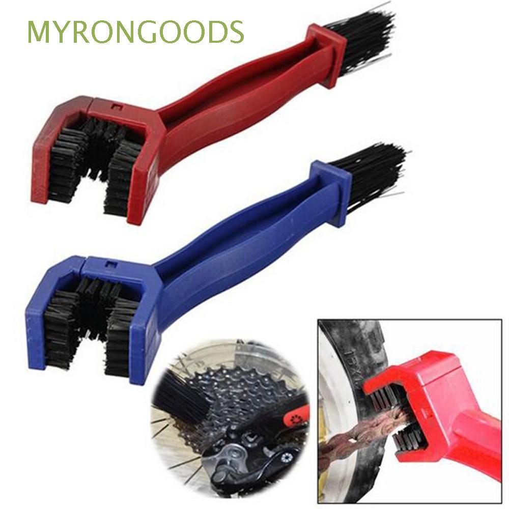 Cleaning Tool Motorcycle Bicycle Chain Cleaner Gear Brush