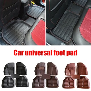 NL● High Quality Odorless Universal Car Floor 5pcs 1Set Pad Cars Driver Soft Floor Mat Easy Clean