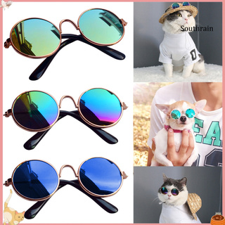 SOUN_Southrain Fashion Pet Puppy Dog Cats Sunglasses Eye-Wear Protection Glasses Photo Props