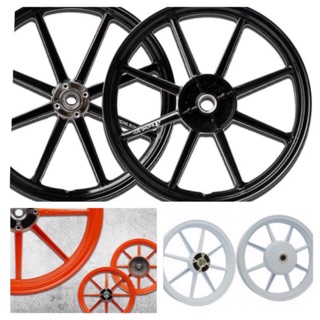 ✔️ RACING BOY RB8 MAGS 8 SPOKES FOR MIO SPORTY/SOULTY/MIO MX 125 / MIO i 125 / HONDA CLICK 125/150 (1)