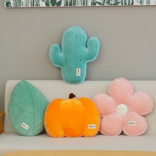 Japanese Cartoon Cactus Pillow Halloween Pumpkin Pillow