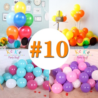 10inch Standard Ordinary Balloons (25pcs/pack)(100pcs/pack)
