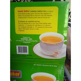 Original Susan Baker Green Tea Sealed (1)