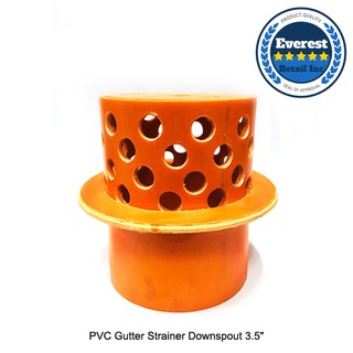 PVC Gutter Strainer Downspout ( Choose Size: 2" and 3.5”)