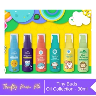 Tiny Buds Oil Collection - Calm Tummies / Stuffy Nose / Sleepy Time