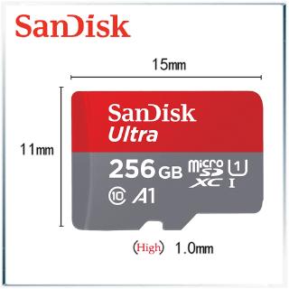 Sandisk Ultra Micro SD Card 128GB UHS-I Micro SD 256GB TF Memory Card 64GB Gopro Phone Cards Placa For video HD (5)