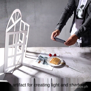 Creative Trending Fake Window Photography Props Light and Shadow Props Photo Shooting Photography Beauty Food
