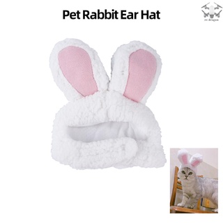 ♤☃◕Cute Pet Rabbit Ears Hat for Cat Cosplay Clothes Fancy Pet Bunny Cap Halloween Easter Birthday Ph (1)
