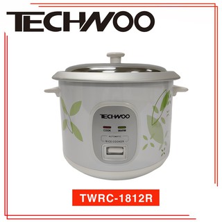 TECHWOO 1.8L RICE COOKER WITH ALUMINUM COVER TWRC-1812R