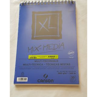 CANSON XL A4 Mixed Media pad 300gsm 30 sheets Made in France