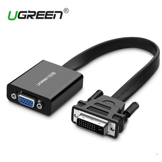 Ugreen 30CM DVI 24+1 To VGA Active Converter Cable For TV/Porjector/Monitor/Computer Host/Laptop