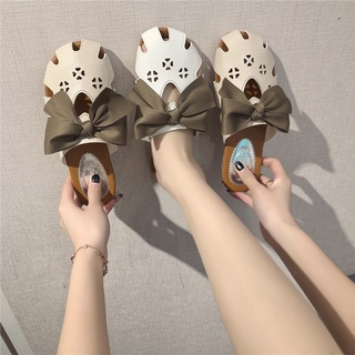 fashionable slippers big promotion☁Slippers women s outer wear 2021 summer new Korean version of th