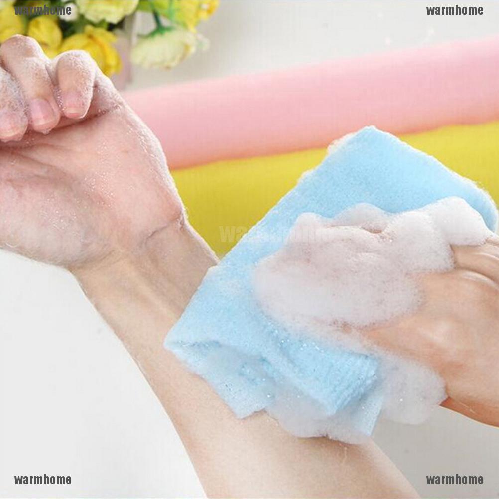 WHPH Mesh Bath Shower Body Washing Clean Exfoliate Puff Scrubbing Towel Cloth