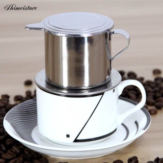 Shimei ✦ 50/100ml Vietnam Style Stainless Steel Coffee Drip Filter Maker Cup (1)
