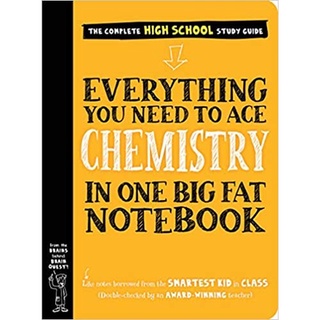 Everything You Need to Ace Chemistry in One Big Fat Notebook (Big Fat)