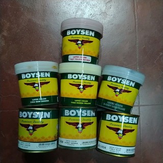 Boysen 1/4 liter latex color acrycolor water based for masonry and cement application