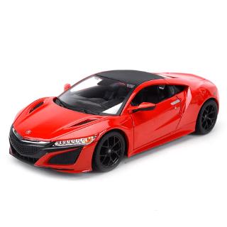 Maisto 1:24 2018 Acura Nsx Sports Car Static Die Cast Vehicles Collectible Model Car Toys (7)