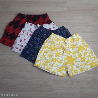 ✐✒◘Baby girl's garterized woven shorts for 1 - 2 years old