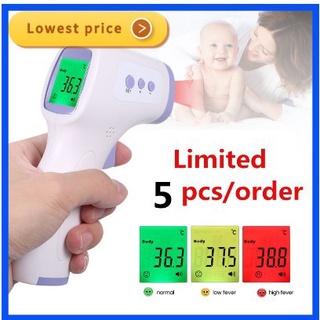 【SALE】 Nice Forehead Thermometer Non Contact Infrared Thermometer Body Temperature Fever Digital