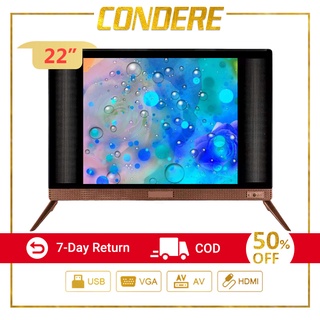 CONDERE 22 inch LED TV Not Smart TV Flat Screen On Sale