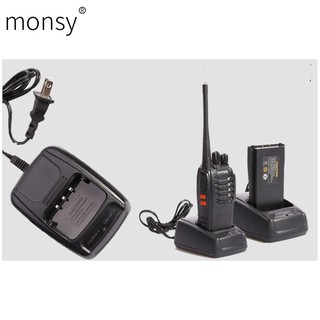 Monsy Walkie Talkie BF888S UHF FM Transceiver Walkie Talkie Two-Way Interphone Radio Set (6)