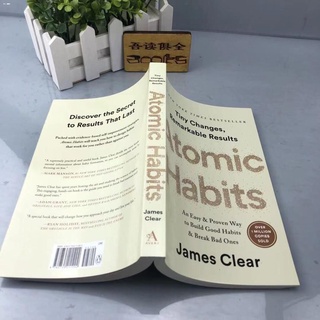 Sticker ◕☌Original Atomic Habits by James Clear 100% English Book AUTHENTIC WITH FREEBIE