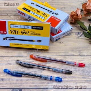 MY GEL 12pcs DONG-A sign pen gel pen 0.5mm GEL INK MY-GEL