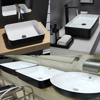 Countertop Wash Basin Matte black surface / Bathroom Labatory Sink
