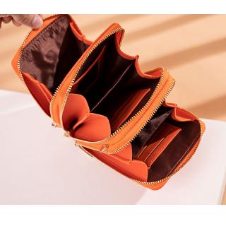 Mini Korean Cute Cellphone Sling Bag PU Leather Handbag Simple Fashion (6)