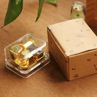 Lovely Portable Transparent Music Box Party Gift Music Toy (1)