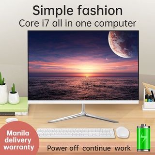【Ready Stock】™❍All In One Desktop Pc 20 Inch Brand Computer Home Office Desktop Full Host Core i7 8G