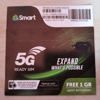 Simcards SMART 5G NEW