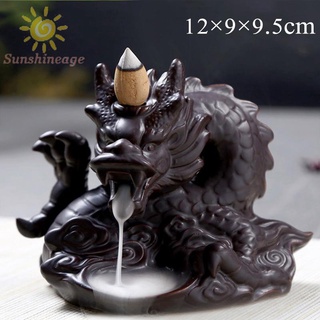 Refreshing Waterfall Backflow Censer Cone Incenses Decoration Incense Burner