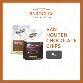 Van Houten Butterscotch/Semisweet Baking Chocolate Chips - 1kg