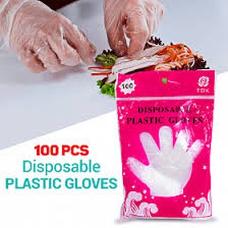 flintshop 100pcs/pack high quality disposable plastic gloves