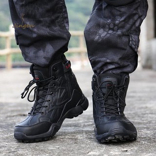 【HOT SALE】Army Boots 5AATactical Boots Men's Outdoor Hiking Combat Swat Shoes