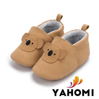 ❀Yaho❀Baby Walking Slippers Cute Star/Animal Pattern Soft Sole Anti-Slip Crib Shoes