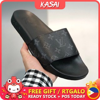 KASAI LV fashion Slippers men and women non slip slipper Indoor Outdoor beach flip flops COD ks3005 (1)